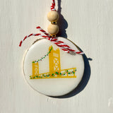Sacramento Tower Bridge Ornament